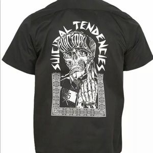 Dixxon Suicidal Tendencies Limited Edition One Finger Workforce Shirt